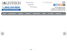 Tablet Screenshot of dyslexiaonline.com